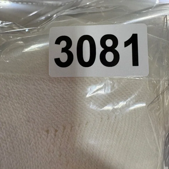 Vintage Wick Dry Crew Socks Orlon Men's 10-13 White Made In USA NOS - 1 Pair - Picture 6 of 6